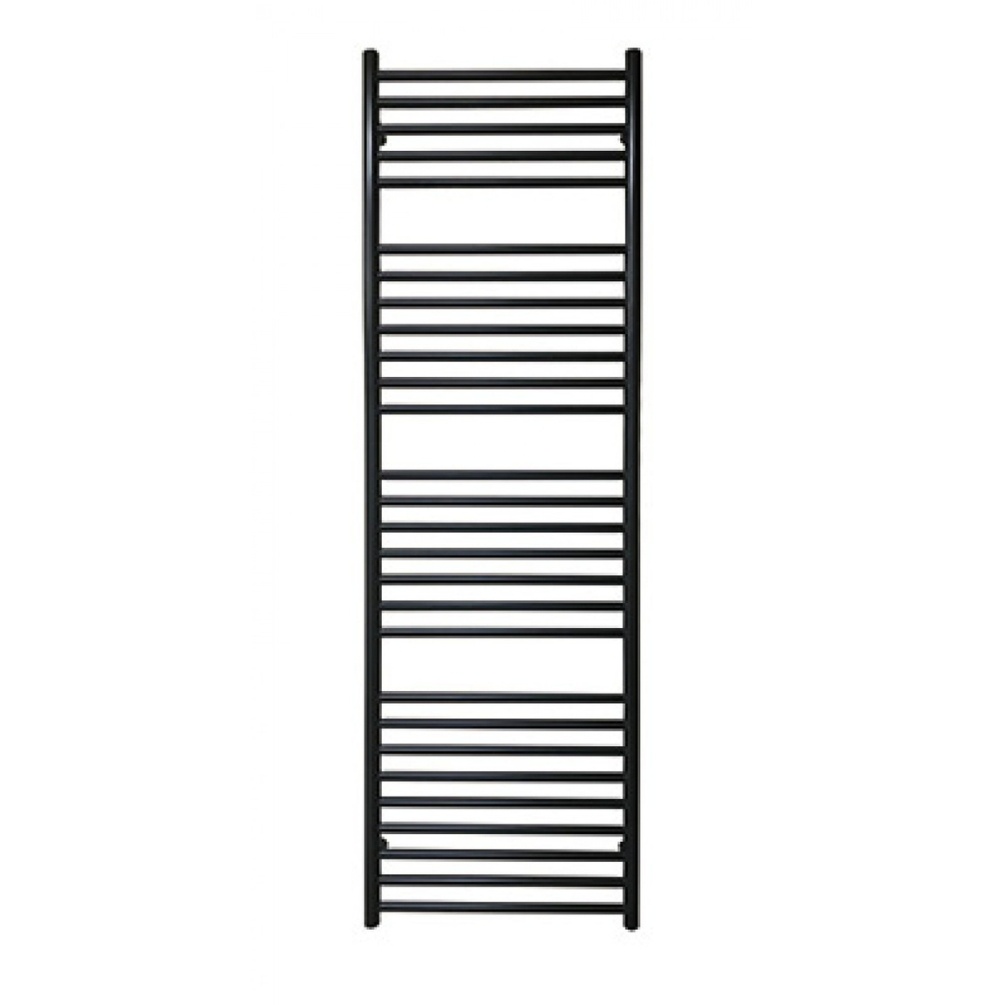 Cut out image of the The Sussex Range by JIS Beacon 1650mm x 520mm Black Electric Towel Rail